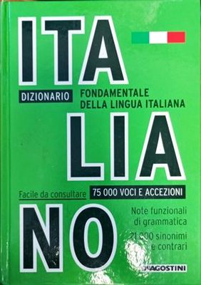 Dizionario Italiano Fondamentale Della Lingua Italiana