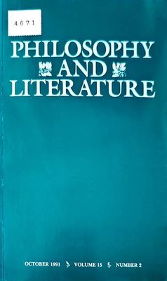 Philosophy and literature Philosophy and literature