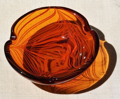 Винтидж арт-глас пепелник „Tarnowiec” Винтидж арт-глас пепелник „Tarnowiec”