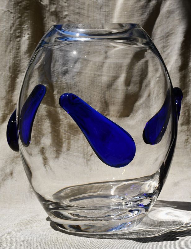 Голяма art-glass ваза