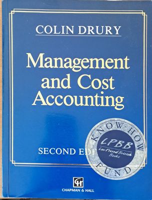 Management and Cost Accounting, second edition