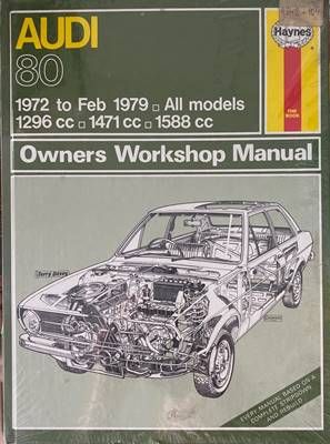 Audi 80 1972 to Feb 1979. All models Owners Workshop Manual