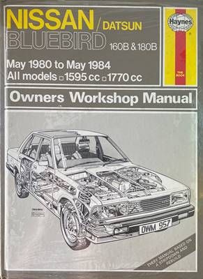Nissan. Datsun Bluebird 160B &amp;amp; 180B May 1980 to May 1984. All models Owners Workshop Manual