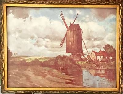 Картина акварел в рамка