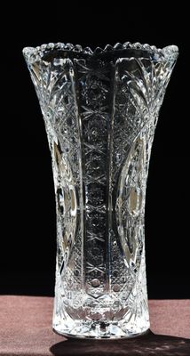 Френска кристална ваза на Cristal d&#39;Arques