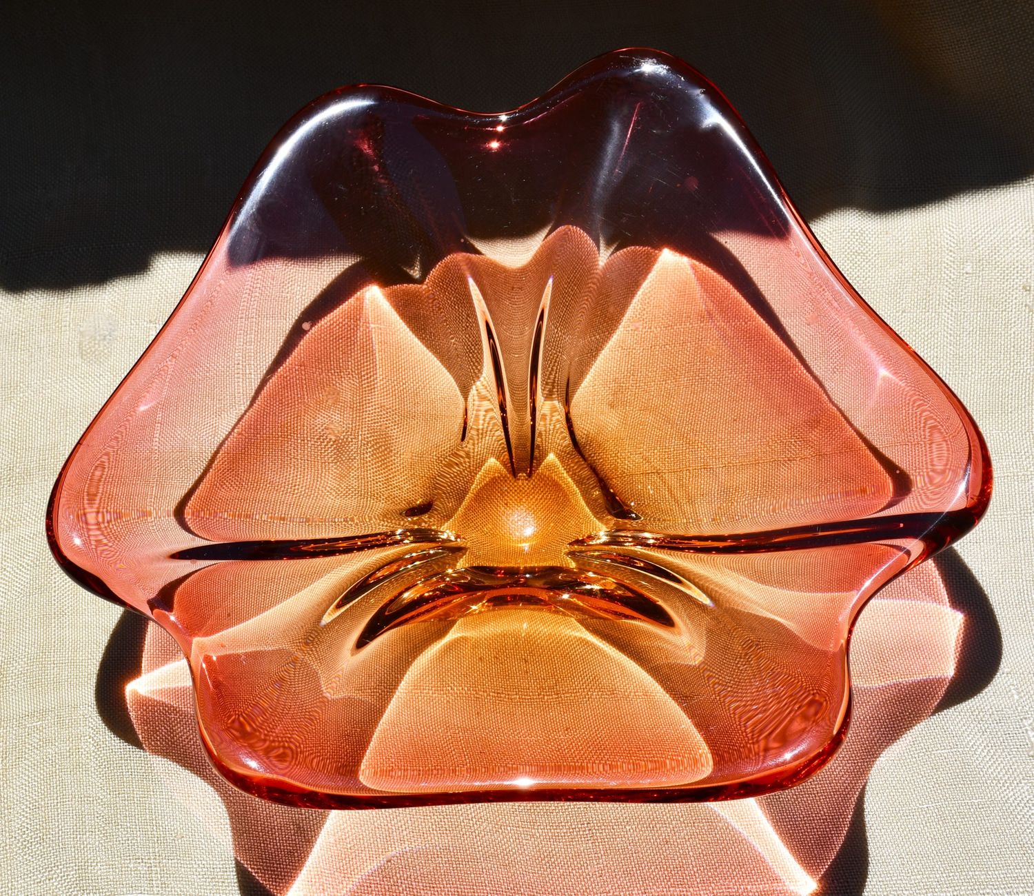 Арт-стъкло на Val Saint-Lambert Арт-стъкло на Val Saint-Lambert