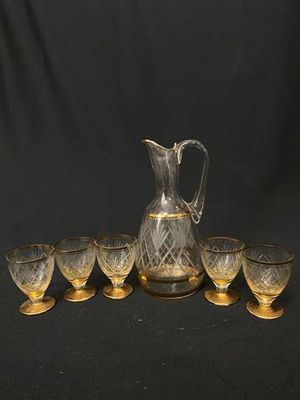 Комплект чаши за ракия и кана