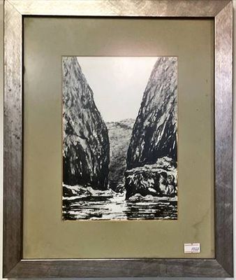 Картина молив, хартия в рамка Картина молив, хартия в рамка