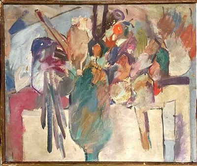 Картина масло,платно в рамка Картина масло,платно в рамка