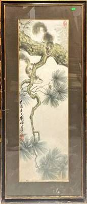 Картина акварел, хартия в рамка Картина акварел, хартия в рамка