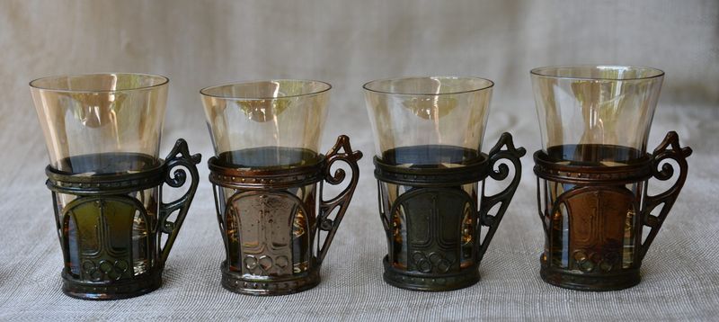 Оригинален олимпийски сервиз за водка - 1980 г.