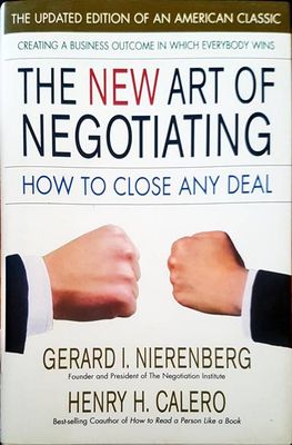 The new art of negotiating