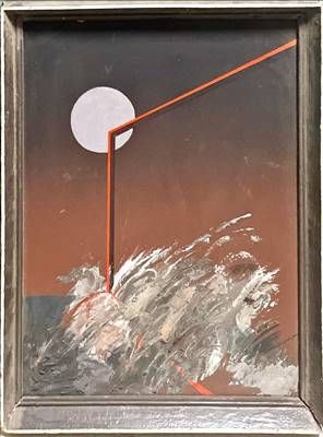 картина масло, фазер в рамка картина масло, фазер в рамка