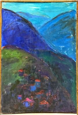 картина масло, платно в рамка картина масло, платно в рамка