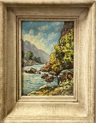 картина масло, картон картина масло, картон