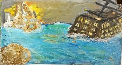 картина масло, фазер