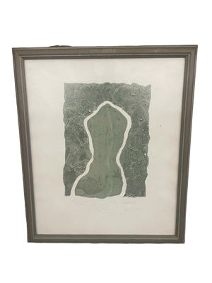 Картина офорт ,,Вода Картина офорт ,,Вода" Е/А IV/X в рамка