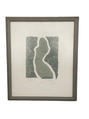 Картина офорт ,,Въздух Картина офорт ,,Въздух" Е/А II/X в рамка