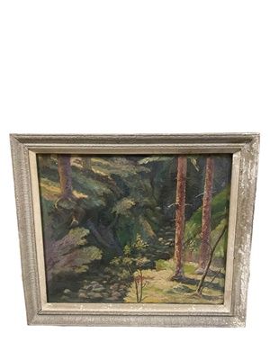 Картина масло, платно в рамка Картина масло, платно в рамка