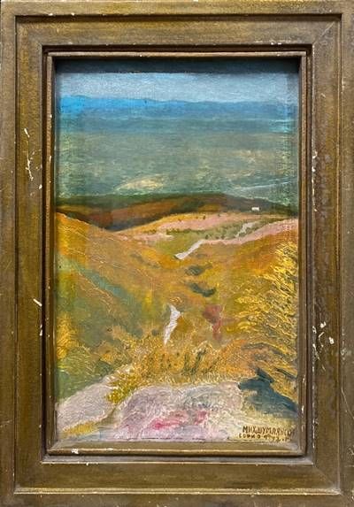 Картина масло на фазер с рамка-Михаил Шумлянски"София 1942г."