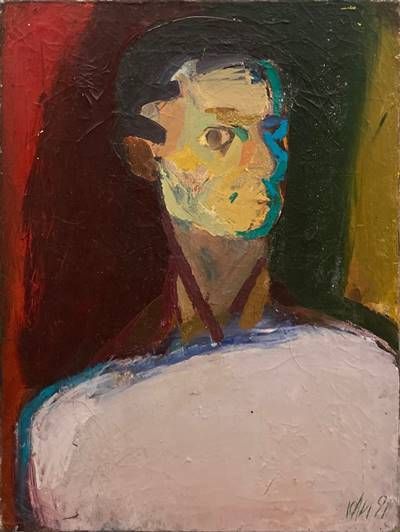 Картина масло върху платно