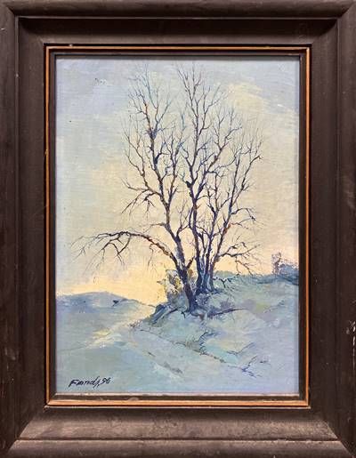 Картина масло на платно с рамка