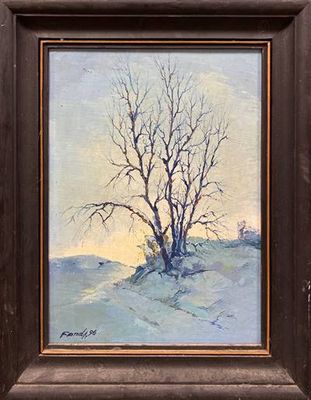 Картина масло на платно с рамка Картина масло на платно с рамка