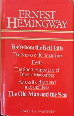 For Whom the Bell Tolls, The Snows of Kilimanjaro, Fiesta, The Short Happy Life of F. Macomber, Across the River, The Old Man and the Sea