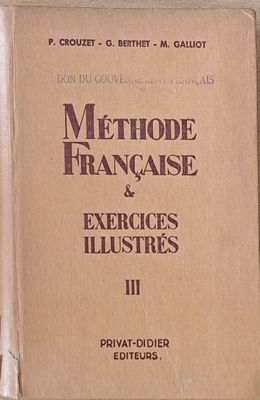 Methode Francaise et Exercices Illustres, 3me Volume
