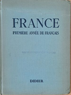 France. Premiere Anee De Francais