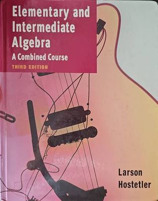 Elementary and Intermediate Algebra. Thirt edition