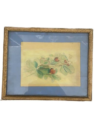 Картина акварел в рамка Картина акварел в рамка