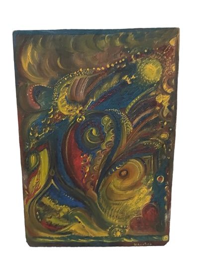 Картина масло, картон Картина масло, картон