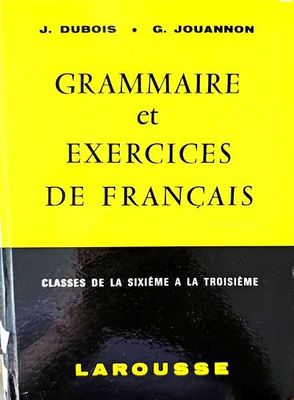 Grammaire et ehercices de Francais