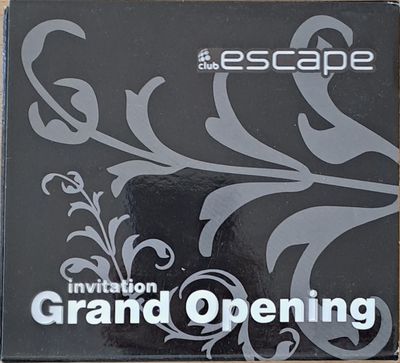 Club Escape: Invitation Grand Opening- 2-CD Club Escape: Invitation Grand Opening- 2-CD