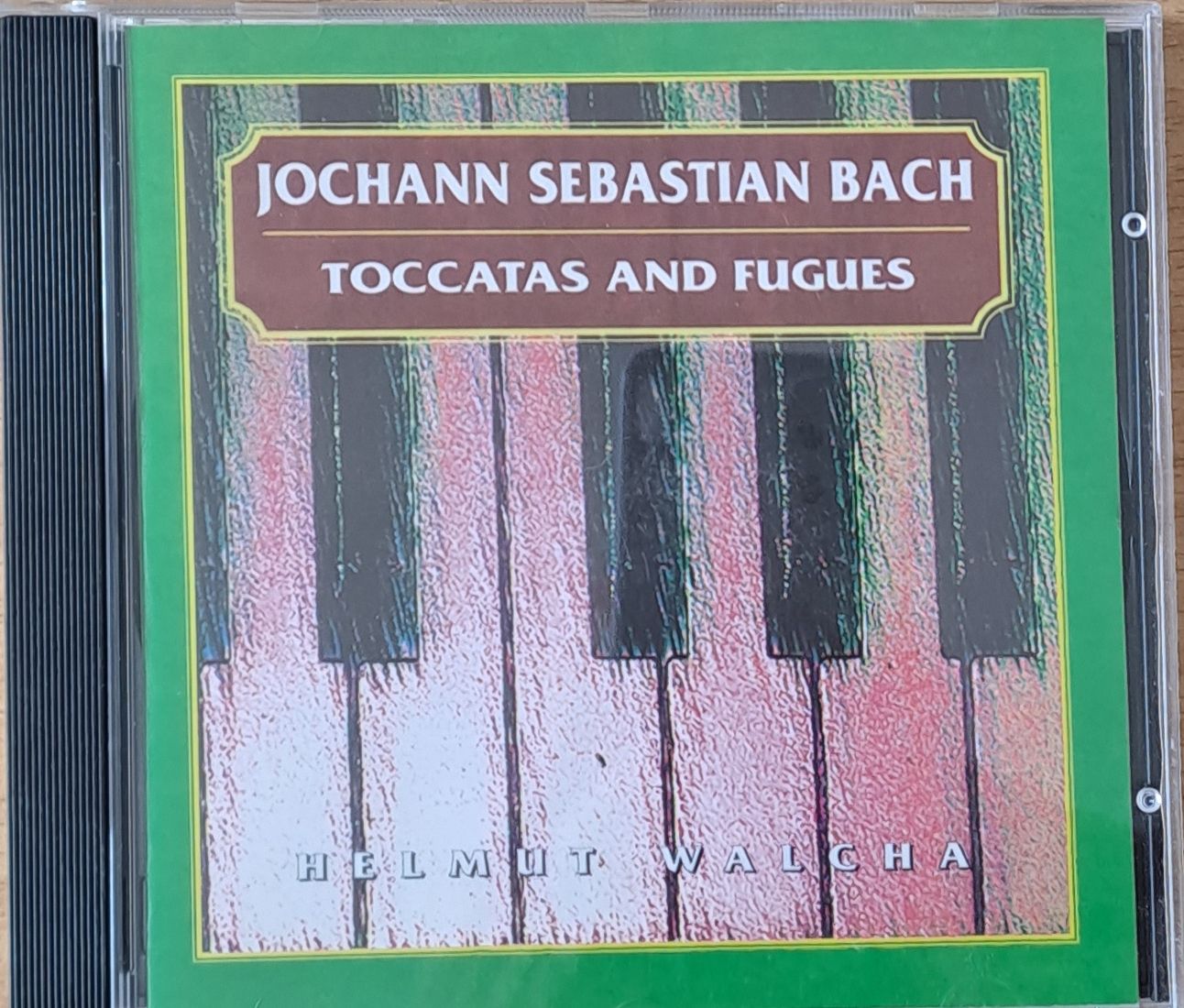 Jochann Sebastian Bach: Toccatas and Fugues 1-CD Jochann Sebastian Bach: Toccatas and Fugues 1-CD