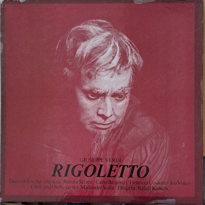 Giuseppe Verdi: Rigoletto - 3 плочи Giuseppe Verdi: Rigoletto - 3 плочи