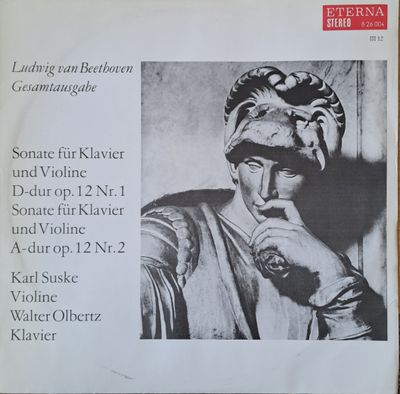Ludwig van Beethoven: Sonate fur Klavier und Violine D-dur op. 12 № 1 и други Ludwig van Beethoven: Sonate fur Klavier und Violine D-dur op. 12 № 1 и други
