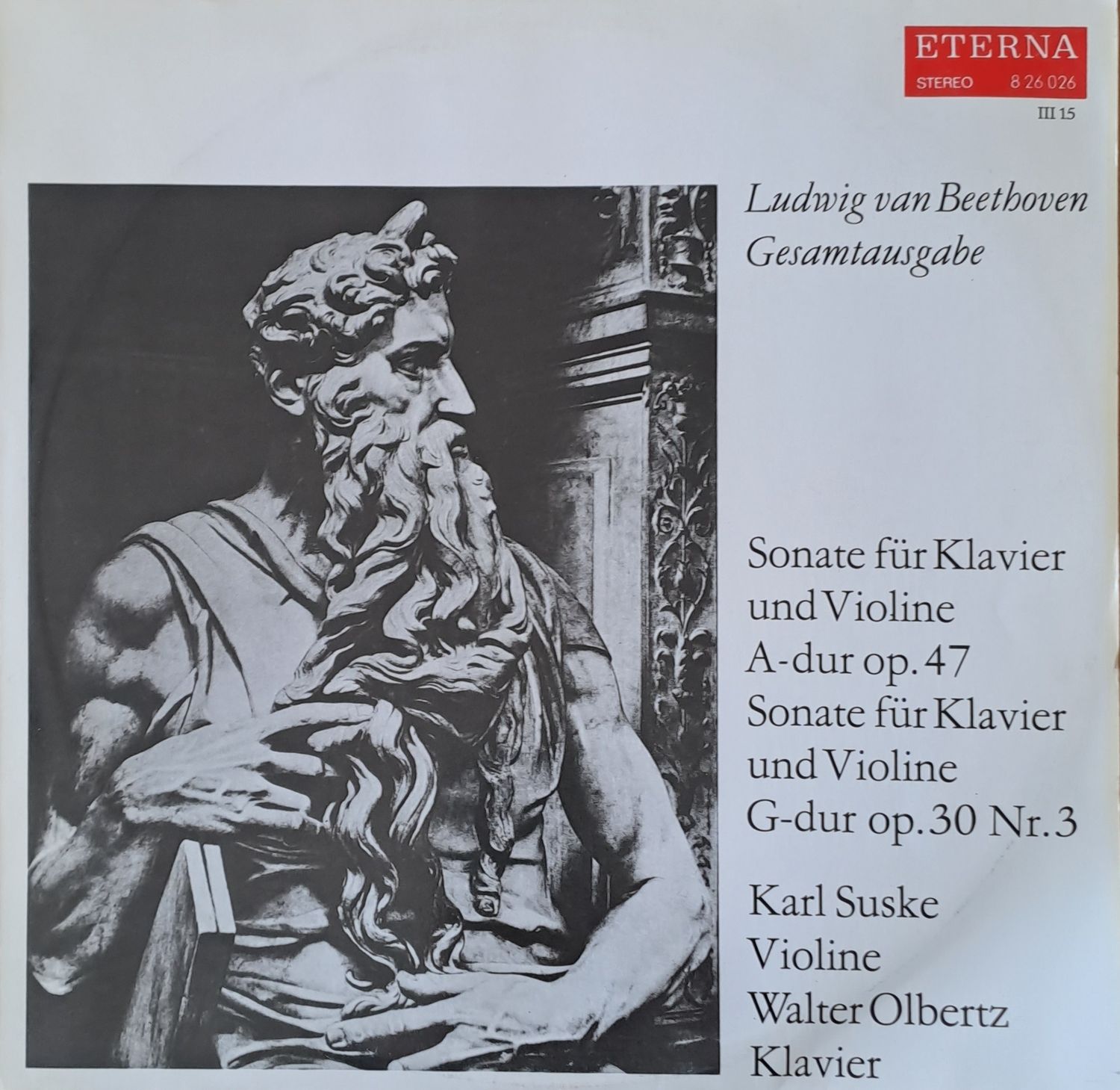 Ludwig van Beethoven: Sonate fur Klavier und Violine A-dur op. 47  и други Ludwig van Beethoven: Sonate fur Klavier und Violine A-dur op. 47  и други