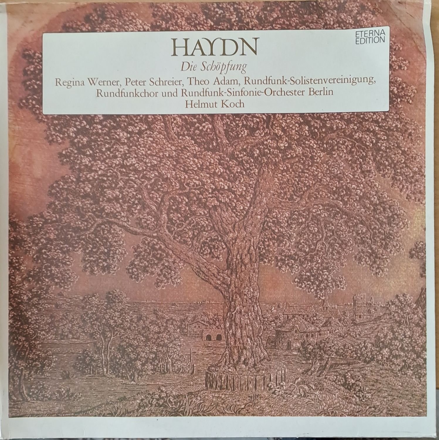 Haydn: Die Schopfung - Regina Werner, Theo Adam, Rundfunk-Sinfonie-Orchester Berlin. Двоен албум Haydn: Die Schopfung - Regina Werner, Theo Adam, Rundfunk-Sinfonie-Orchester Berlin. Двоен албум