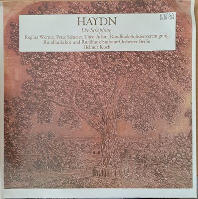 Haydn: Die Schopfung - Regina Werner, Theo Adam, Rundfunk-Sinfonie-Orchester Berlin. Двоен албум Haydn: Die Schopfung - Regina Werner, Theo Adam, Rundfunk-Sinfonie-Orchester Berlin. Двоен албум