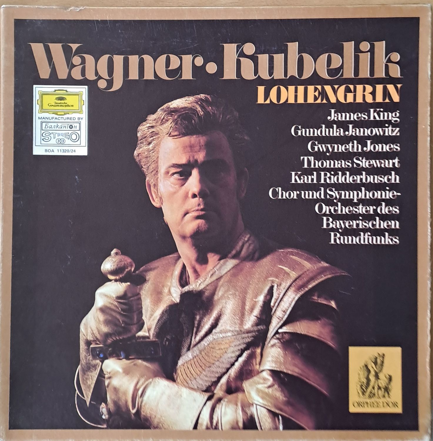 Wagner: Lohengrin. Dirigent Rafael Kubelik, петорен албум Wagner: Lohengrin. Dirigent Rafael Kubelik, петорен албум