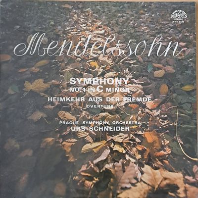 Mendelssohn: Symphony  № 1 in C minor / Heimkehr aus der Fremde overture