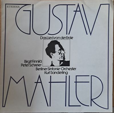 Gustav Mahler: Das Lied von der Erde - Birgit Finnila, Alt / Peter Schreider, Tenor Gustav Mahler: Das Lied von der Erde - Birgit Finnila, Alt / Peter Schreider, Tenor