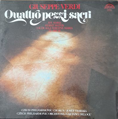 Giuseppe Verdi: Quattro pezzi sacri - Czech Philharmonic Orchestra Giuseppe Verdi: Quattro pezzi sacri - Czech Philharmonic Orchestra