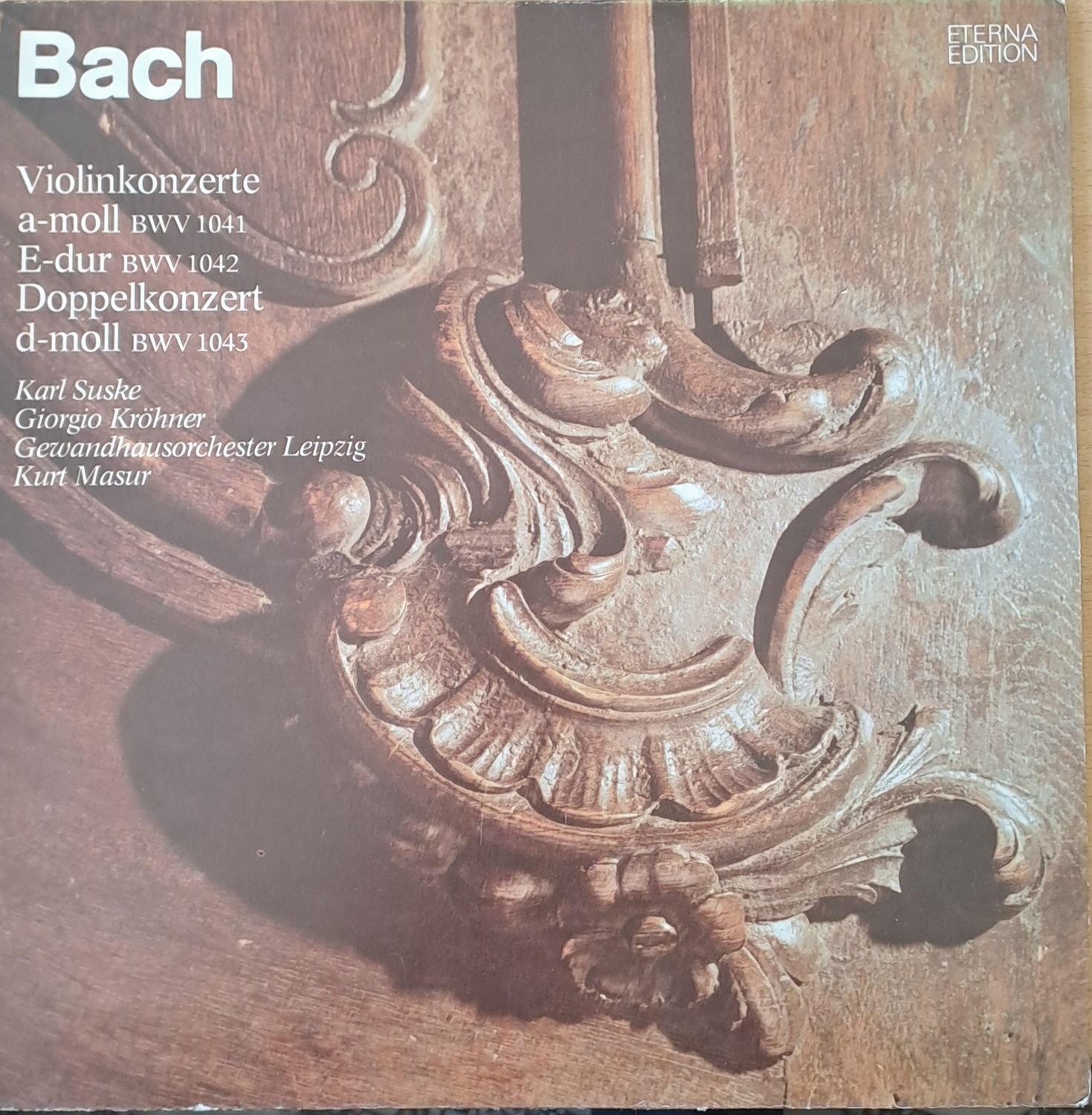 Bach: Violinkonzerte a-moll bwv 1041, Doppelkonzert d-mollbwv 1043