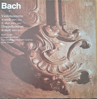 Bach: Violinkonzerte a-moll bwv 1041, Doppelkonzert d-mollbwv 1043