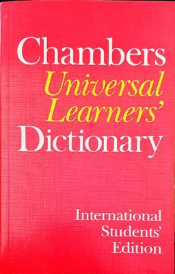 Chambers dictionary