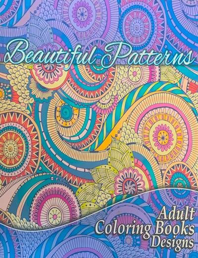 Beautiful Patterns for adult coloring books designs