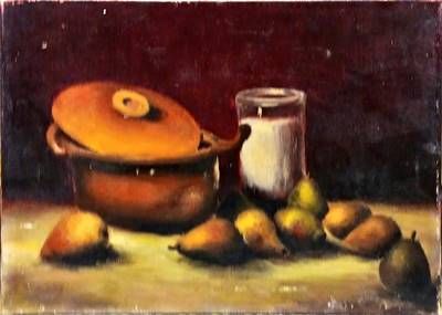 Картина масло върху платно